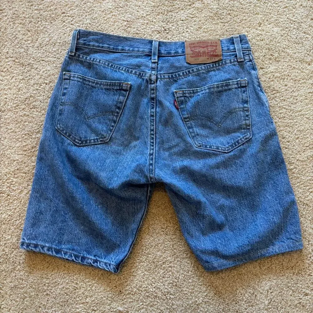 Levis blue denim jorts